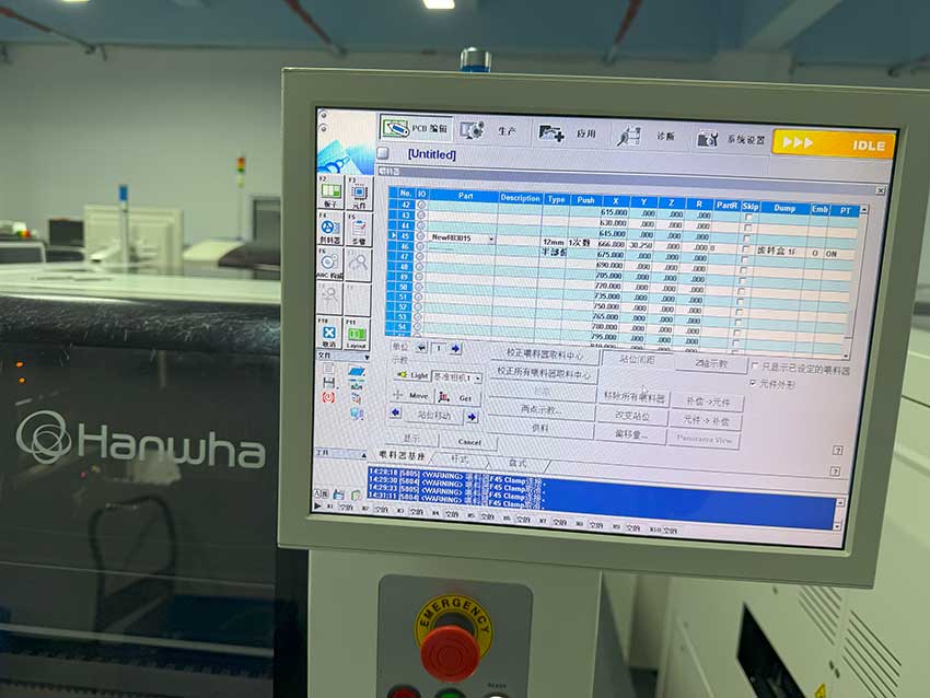 韩华贴片机进料异常原因分析：飞达与传感器的关系